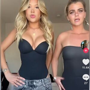 SKIMS Ultimate Body Push Up Thong Bodysuit